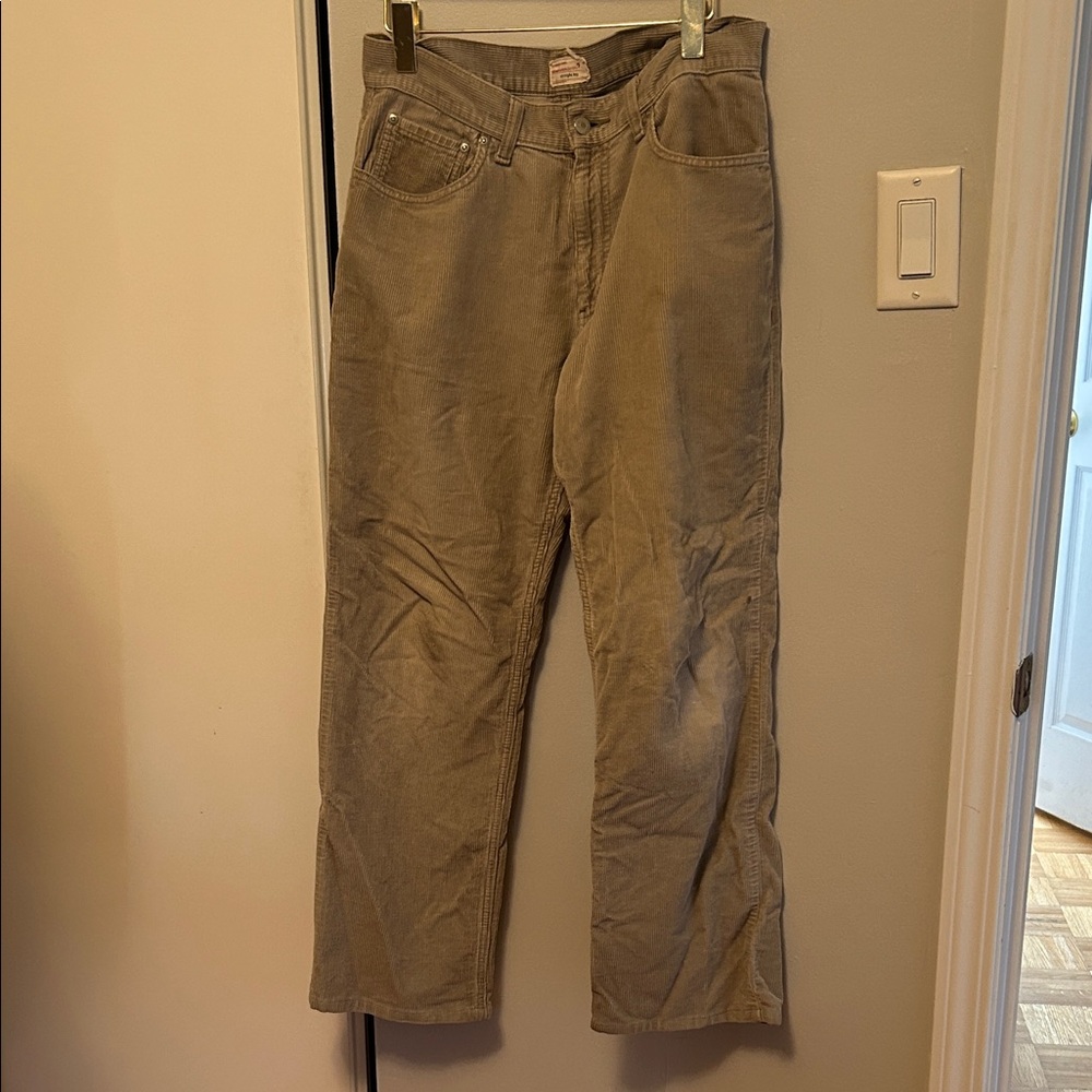 Bluenotes Men's Corduroy Pants in Olive